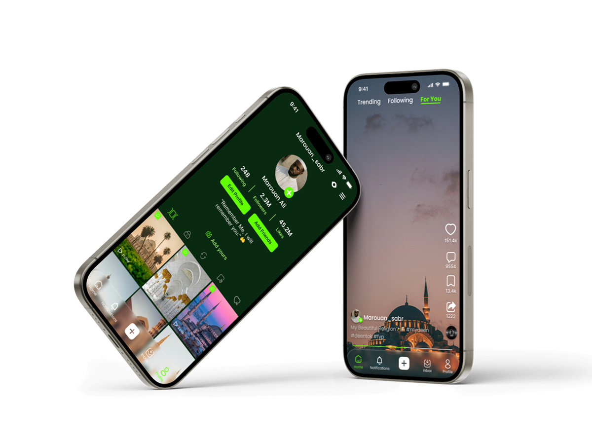 DeenTok app preview